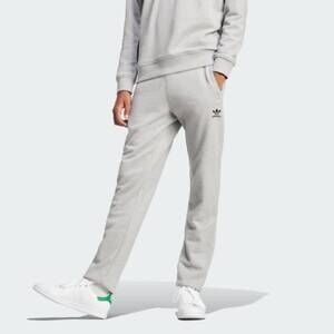 NEW ADIDAS trefoil essentials french terry pants in medium grey heather